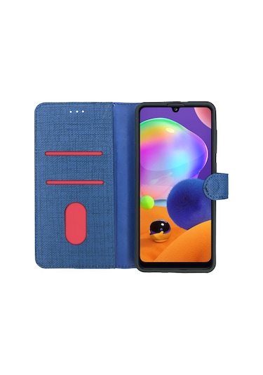 General Mobile Gm 10 Kilif Fitcase Fabric Kapakli Cüzdanli 444388828