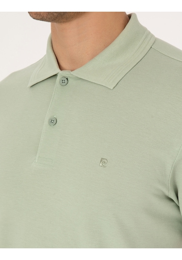 Pierre Cardin Erkek Çağla Tişört Basic 50325323-vr016 Yeşil