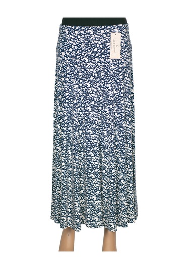 Barem Kadın Arzu Korsajlı 6 Parçalı Asimetrik Kırıklar Lacivert Etek Lacivert