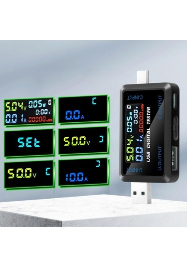 Maoyaya Hhk Dijital Voltmetre Akım Gerilim Ölçer 1 Adet, Akıllı Tasarım 1 Adet