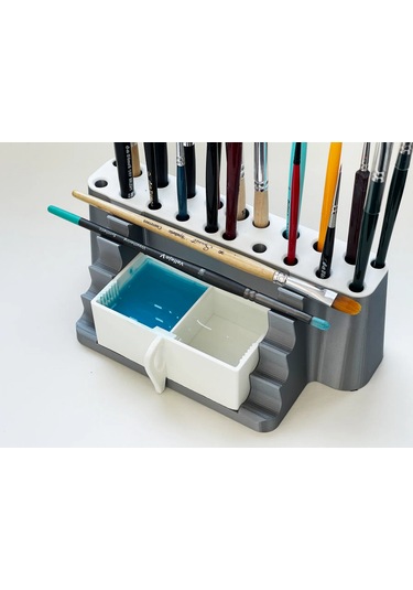 Boya Fırçası Standı