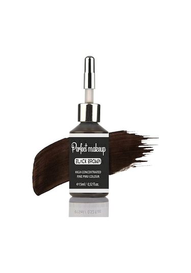 Perfect Make Up Kalıcı Makyaj Boyası 15 Ml Dark Brown Diğer