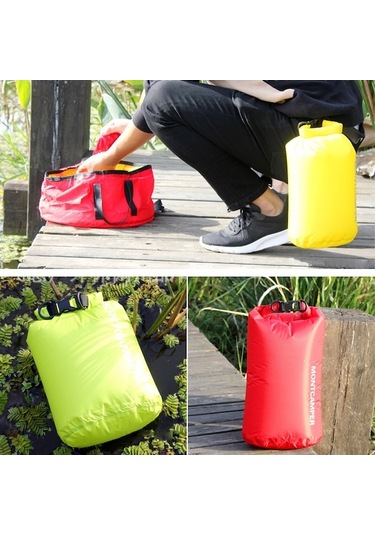 Novahub 3'lü Su Geçirmez Çanta Seti - Kamp, Tekne Ve Doğa Yürüyüşleri İçin Hafif Ve Dayanıklı 3l+5l+10l Çok Renkli Çok Renkli