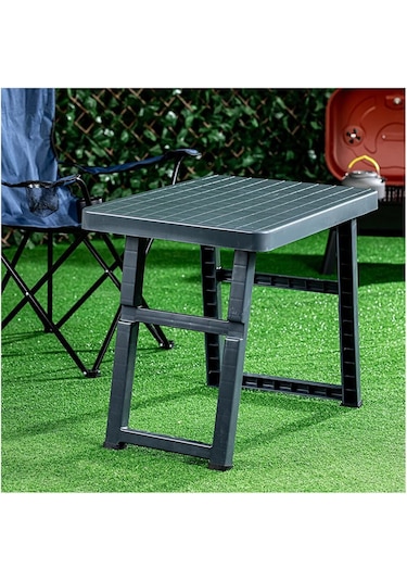 Katlanır Büyük Sehpa 70x50x60 Cm Antrasit