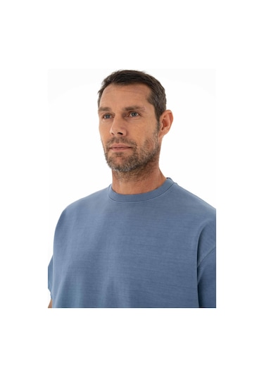 AR-MA Arma Erkek Oversize Kısa Kollu Bisiklet Yaka Sweatshirt AR-MA Arma Erkek Oversize Kısa Kollu Bisiklet Yaka Sweatshirt