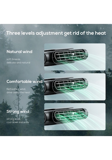 Maiyame 3 Hızlı Usb Araç Klima Fanı - Koltuk Soğutucu Ve Koku Giderici