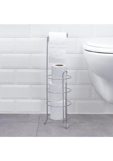 Suntel Yedekli Tuvalet Kağıtlığı Gri