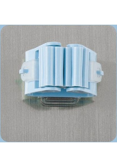 Mavi Paspas Kanca Raf Banyo Aksesuarları Duvara Monte Raf Organizatör Süpürge Tutucu Askı Duvarlar Mutfak Depolama Aracı Mavi