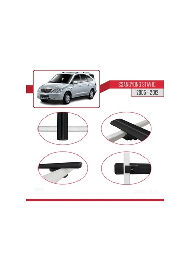 Ssangyong Stavic 2005-2012 Arası İle Uyumlu Basıc Model Ara Atkı