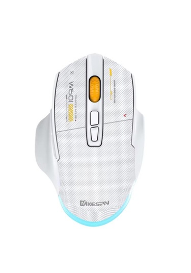 Mkespn Sxs-w601 7 Tuşlu Gaming Mouse Karbon Fiber 3 Modlu Kablolu - Bluetooth - Usb Alıcılı 12800 Dpı Makro Tanımlı Oyun Faresi 001