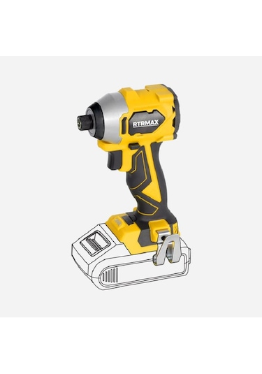 Rtrmax SET054 Akülü 4'lü Kombo Set