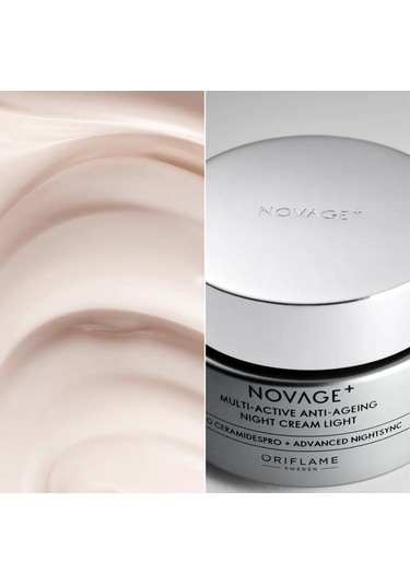 Novage+ Multi-active Yaşlanma Karşıtı Gece Kremi Light