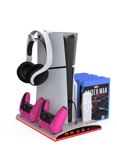 Tp5-3570 Ps5 Soğutucu Organizatör 2 Fanlı Stand Kol Şarj Edici St