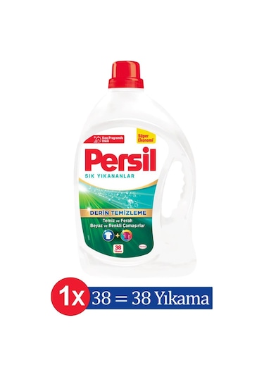 Persil Jel Sık Yıkananlar 38 Yıkama 9000101830620-6384