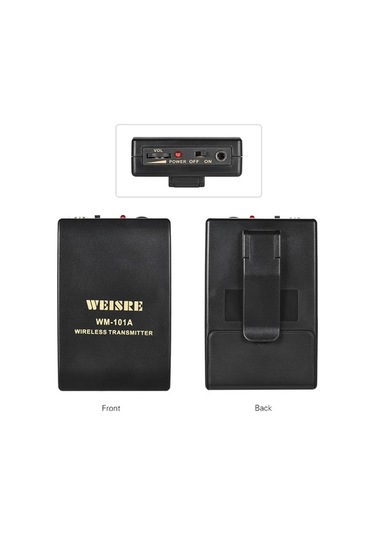 Didadodo Springsun Kablosuz Mikrofon Sistemi - Taşınabilir Lavalier Mikrofon Ve Alıcı Seti, Konferans Ve Dersler İçin, Pratik Kullanım İçin