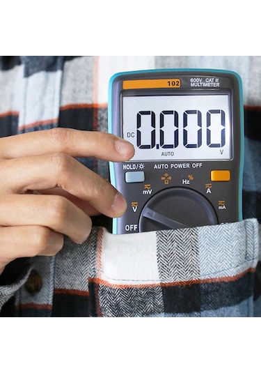 Rıchmeters Rm102 True Rms Çok Fonksiyonlu Lcd Dijital Multimetre 2