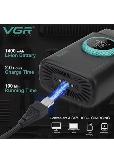 Vgr Kafa İçin Elektrikli Tıraş Makinesi V-377 290022194 Diğer