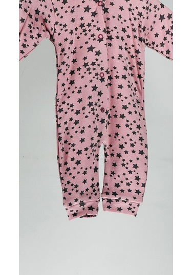 %100 Pamuklu Uzun Kollu Bebek Tulum 001