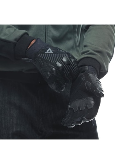 Dainese Unruly Black Anthracite Tekstil Eldiven Siyah
