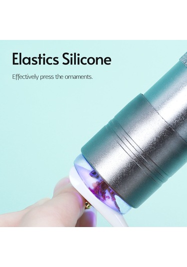 Yifomall Taşınabilir Mini Led Tırnak Kurutma Lambası - 12 Led'li Hızlı Kurutucu