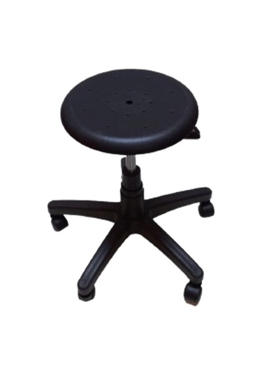 Plastik Oturaklı Monoblok Laboratuvar Taburesi Plastik Ayaklı