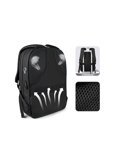 Sj16 Dizüstü Hırsızlığa Karşı Korumalı Sırt Çantası