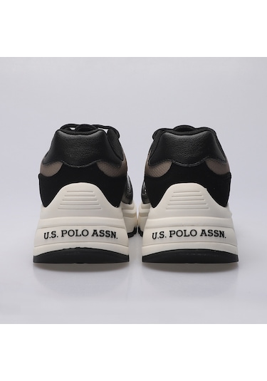 U.S. Polo Assn. 4S VIAVAI 4PR Kadın  Siyah Sneaker