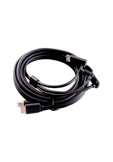 Htc Vive 3'ü 1 Arada Aksesuar Yedek Kablosu - Hdmı Uyumlu, 5 M, Usb, Vr Oyunları İçin Güç - Kaiyi