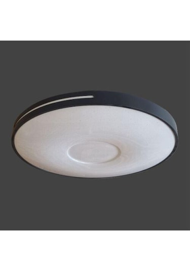 24w Sıva Üstü Siyah Kenarlı Dekoratif Led Armatür Panel Beyaz