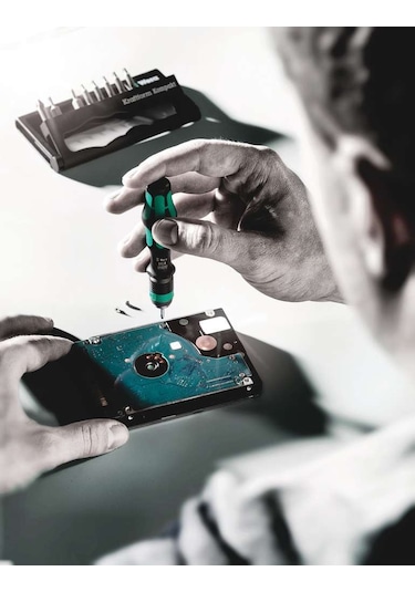 Wera K Kompakt Micro Tornavida 12 li Set 05135942001