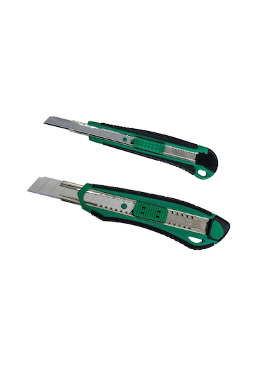Elta Ergonomik Kilitli Maket Bıçağı Seti 9 Ve 18 Mm
