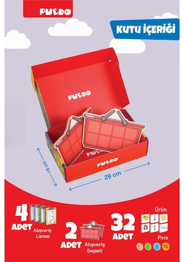 Puedo Shopping List Eşleştirme Ve Hafıza Oyunu