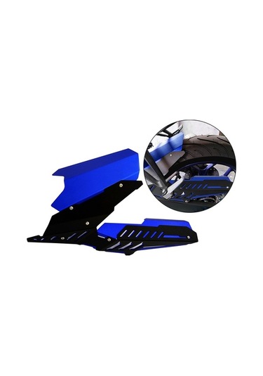 Yingfu Yamaha Mt-03 R3 R25 İçin Mavi Arka Çamurluk, Zincir Koruma Kapısı Mavi
