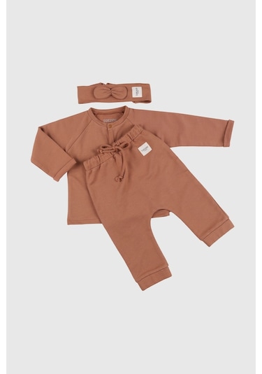 Totzee Çıtçıtlı Üst Camel Kahverengi (547796722) Çok Renkli