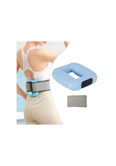 Suntek Elektrikli Masaj Halkası Kompakt El Aleti Yetişkinler Mavi