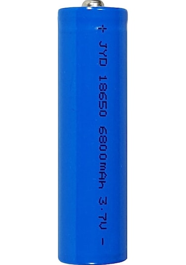 Jyd 6800 mAh 3.7 V 18650 Li-Ion Şarj Edilebilir Pil