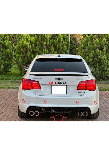 Chevrolet Cruze Gtx Arka Tampon Eki-boyasız-fiberglass