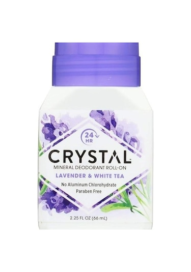 Crystal Mineral Lavander & White Tea 24H Roll-On Deodorant 66 ML