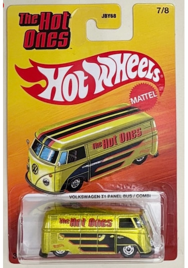 Hot Wheels The Hot Ones Volkswagen T1 Panel Bus Açık Sarı
