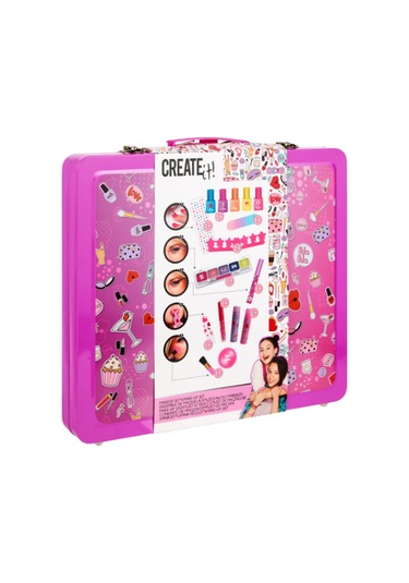 Create It Büyük Metal Kutulu Makyaj Seti