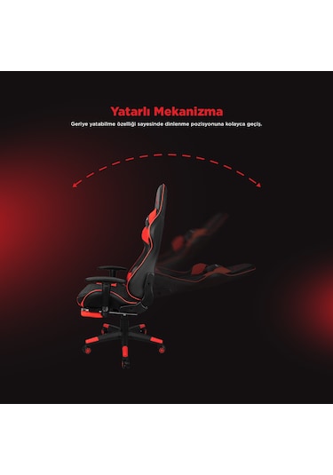 Rampage Kl-R61 Styles Serisi Oyuncu Koltuğu
