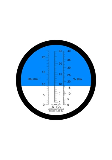 ATC BX40 3 Skalalı Refraktometre Bira Şarap 0-40 Brix Ölçer