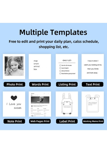 Os6998-2-5 Mini Cep Yazıcı Taşınabilir Kablosuz Termal Yazıcı