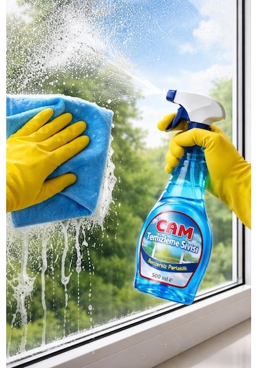 Omnipazar Sprey Cam Temizleyici Camsil 12 X 500 Ml