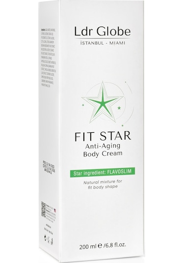 Ldr Globe Fit Star  Body Cream 200 ML