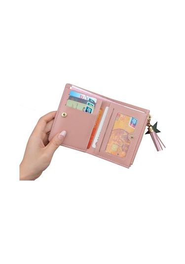 Baellerry Kadın Deri Kartlık - Cüzdan Pembe