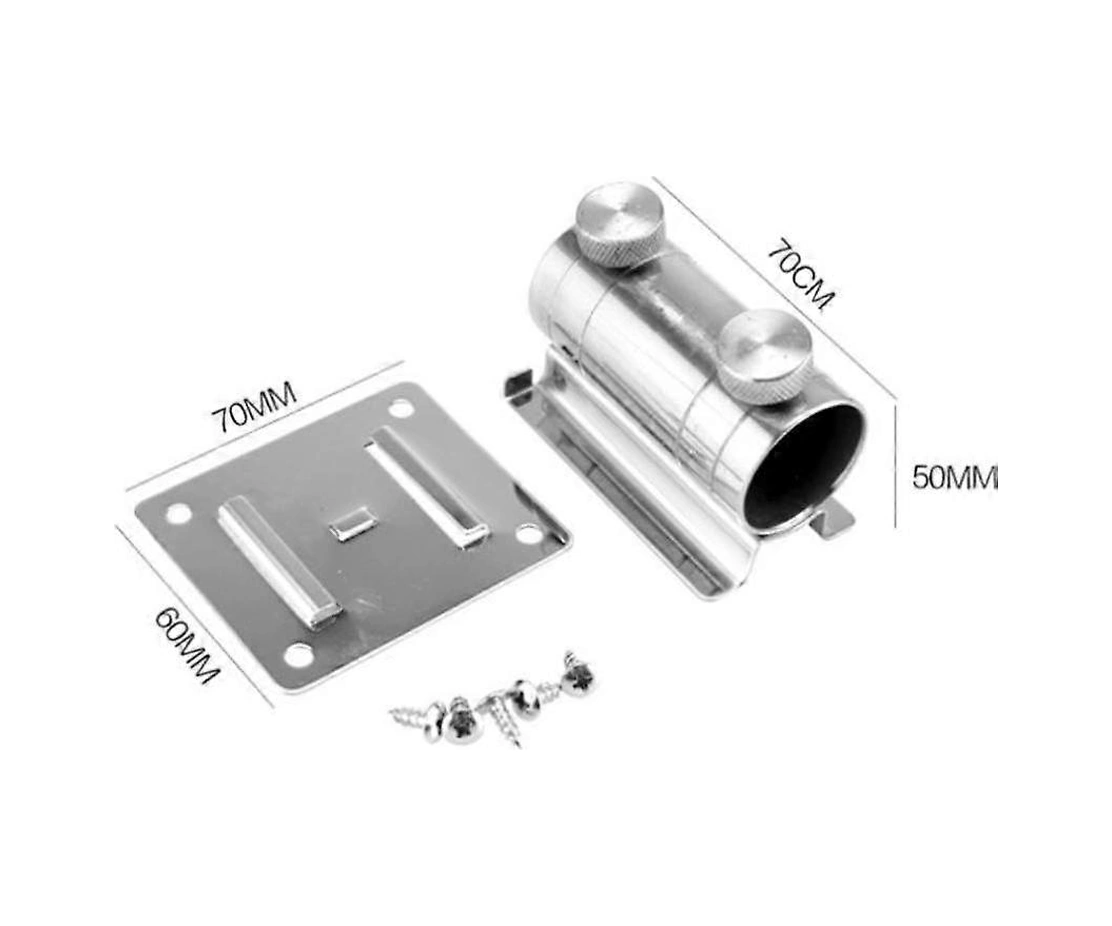Balkon Korkuluğu Şemsiye Tutucu Şemsiye Kelepçesi Paslanmaz Çelik Şemsiye Tutucu Çok Renkli