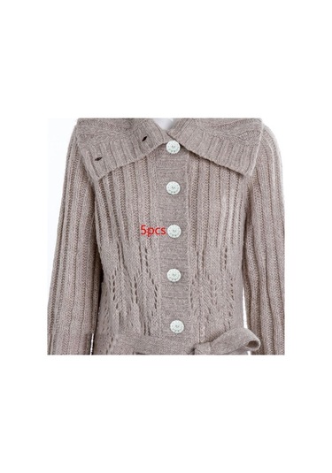 Pazly Yedek Yapay Homyl Elmas Düğmeler Dekoratif Çiçek Adet 5 Ca