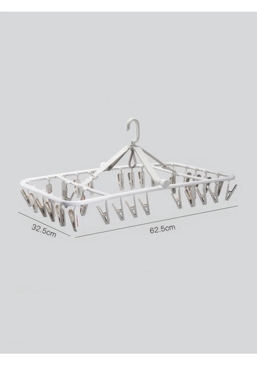 Ibrıco Klipsli Çamaşır Kurutma Askısı 270546473 Beyaz