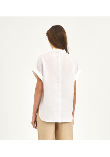 Karaca Kadın Comfort Fıt Gömlek-beyaz 12.25s.04.029 Beyaz
